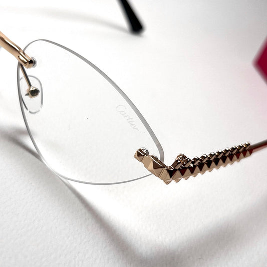 Cartier Clash De Cartier Cat Eye – Nude Transparent