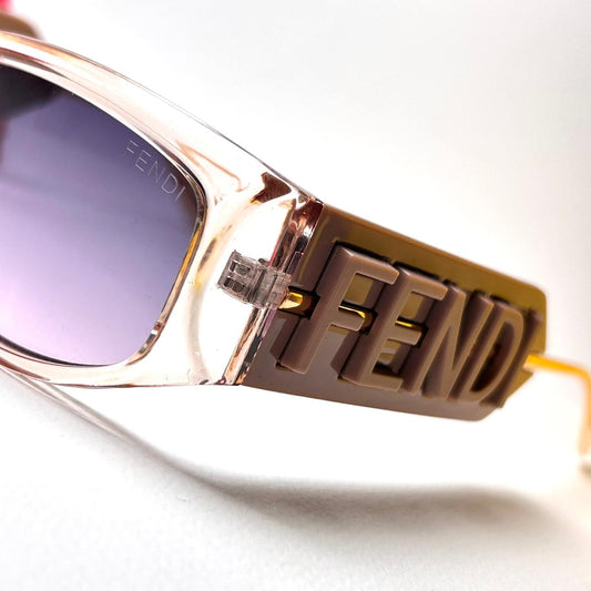 Fendi Oval FE40120I - Ice Brown Purple