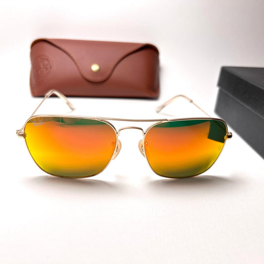 Ray Ban Caravan RB3136 - Orange Mirror