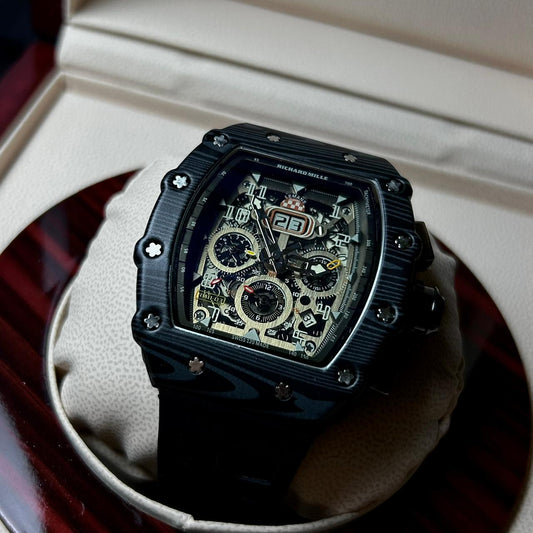 Richard Mille RM 011-03 Chronograph Skeleton – Black