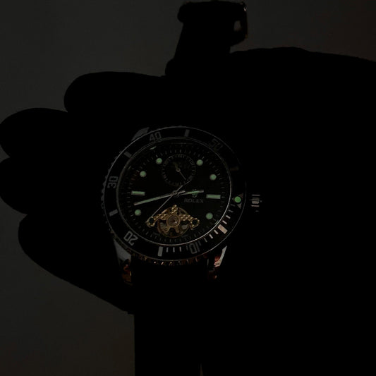 Rolex Deepsea Tourbillon & Moonphase Automatic - Silver Black