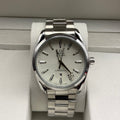 Omega Seamaster White Dial Silver-Tone Bracelet Watch