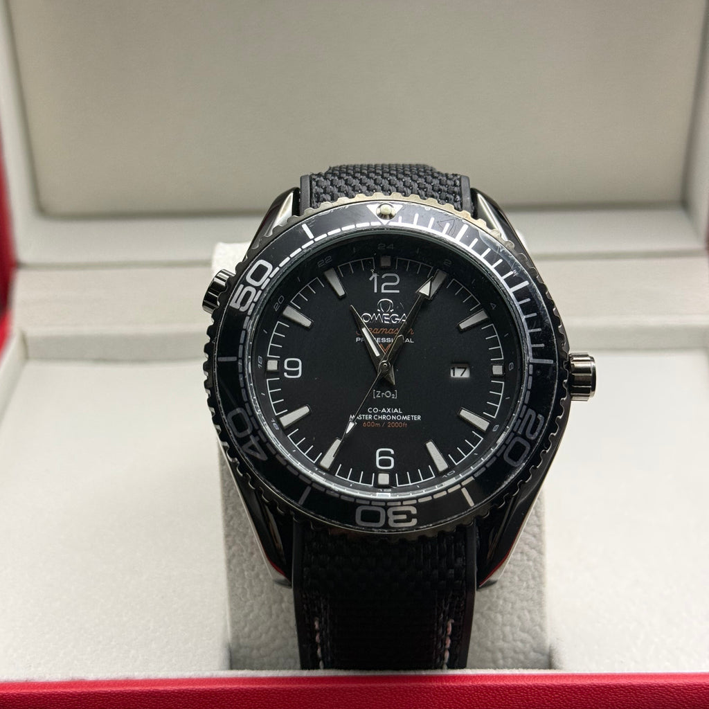 Omega Seamaster Planet Ocean Black Dial Watch