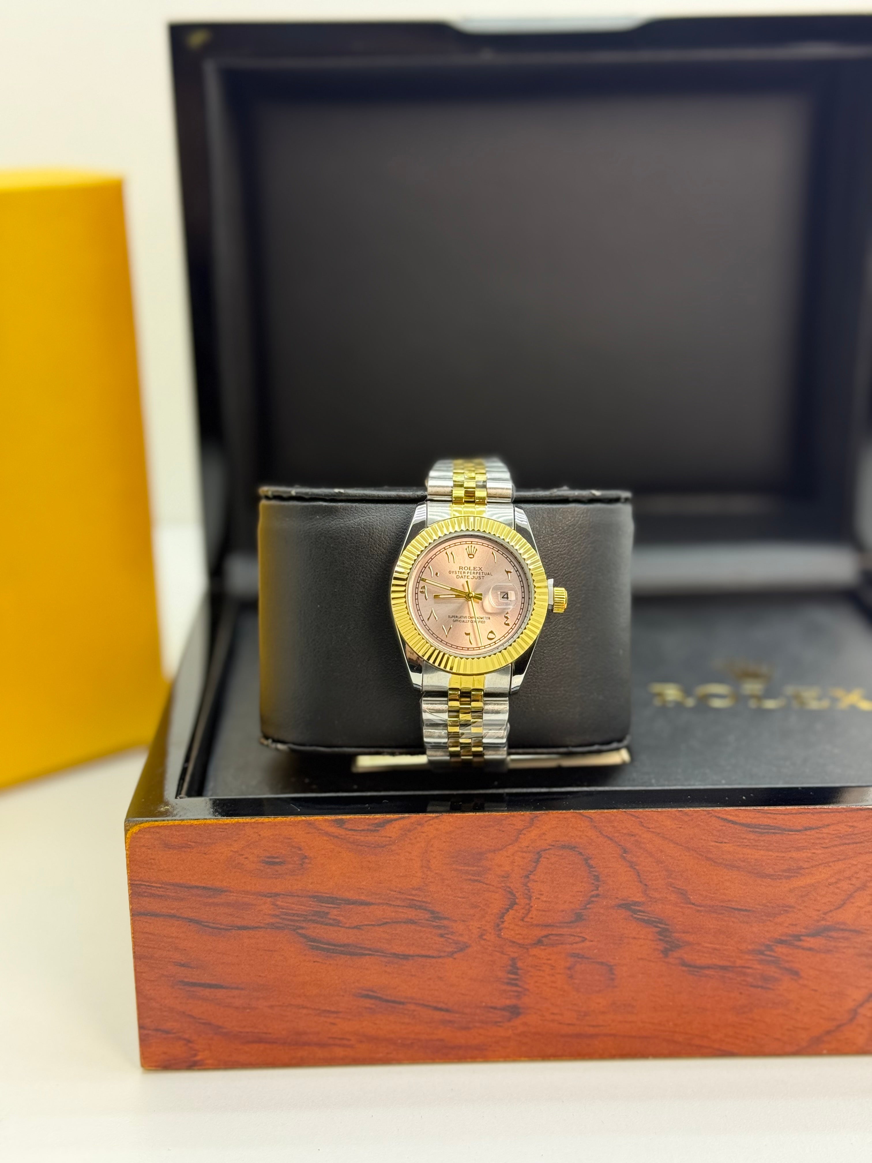 Rolex Datejust 31 Two-Tone Pink Dial | Rolex for Her