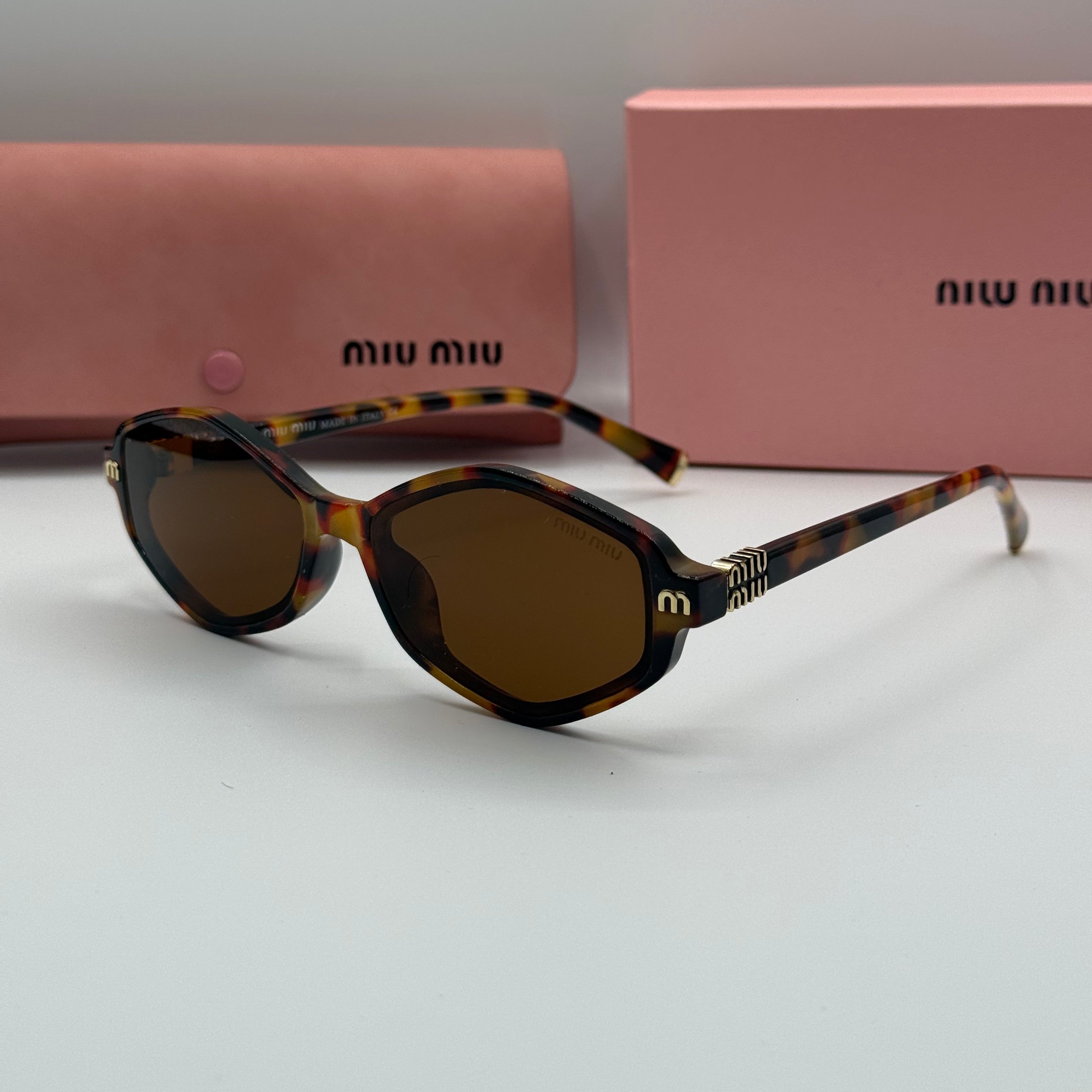 Miu Miu Sunglasses – Tortoise Shell