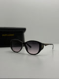 Saint Laurent YSL Logo Cat-Eye Sunglasses – Black Gradient