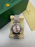 Rolex Lady‑Datejust with pink sunray dial