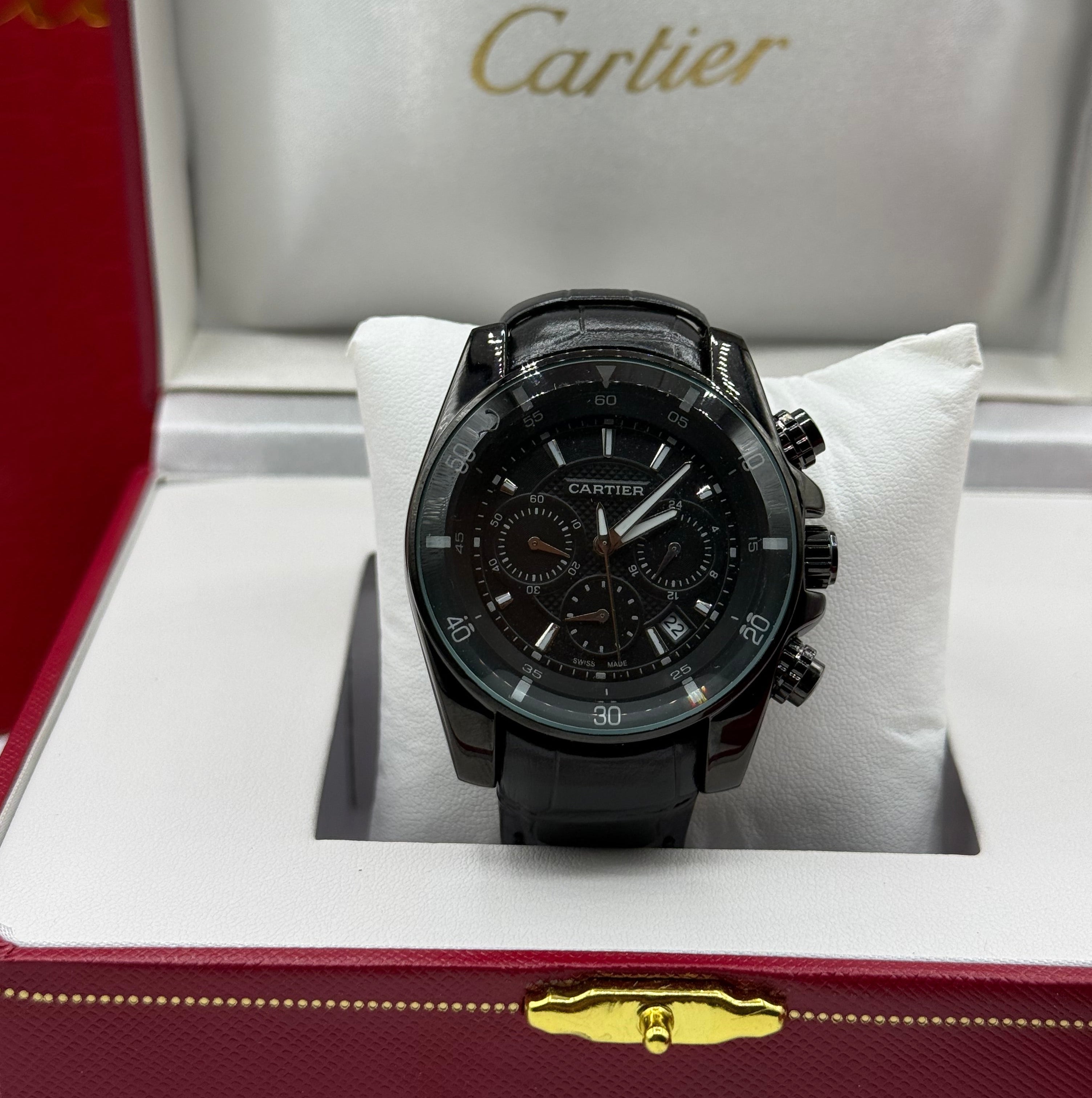 Cartier Calibre Chronograph – Full Black Edition