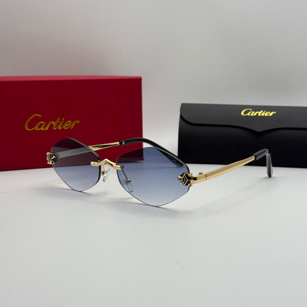 Cartier Panthère Rimless Sunglasses