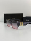 Miss Dior Butterfly Sunglasses – Grey Pink Ombré/Gold