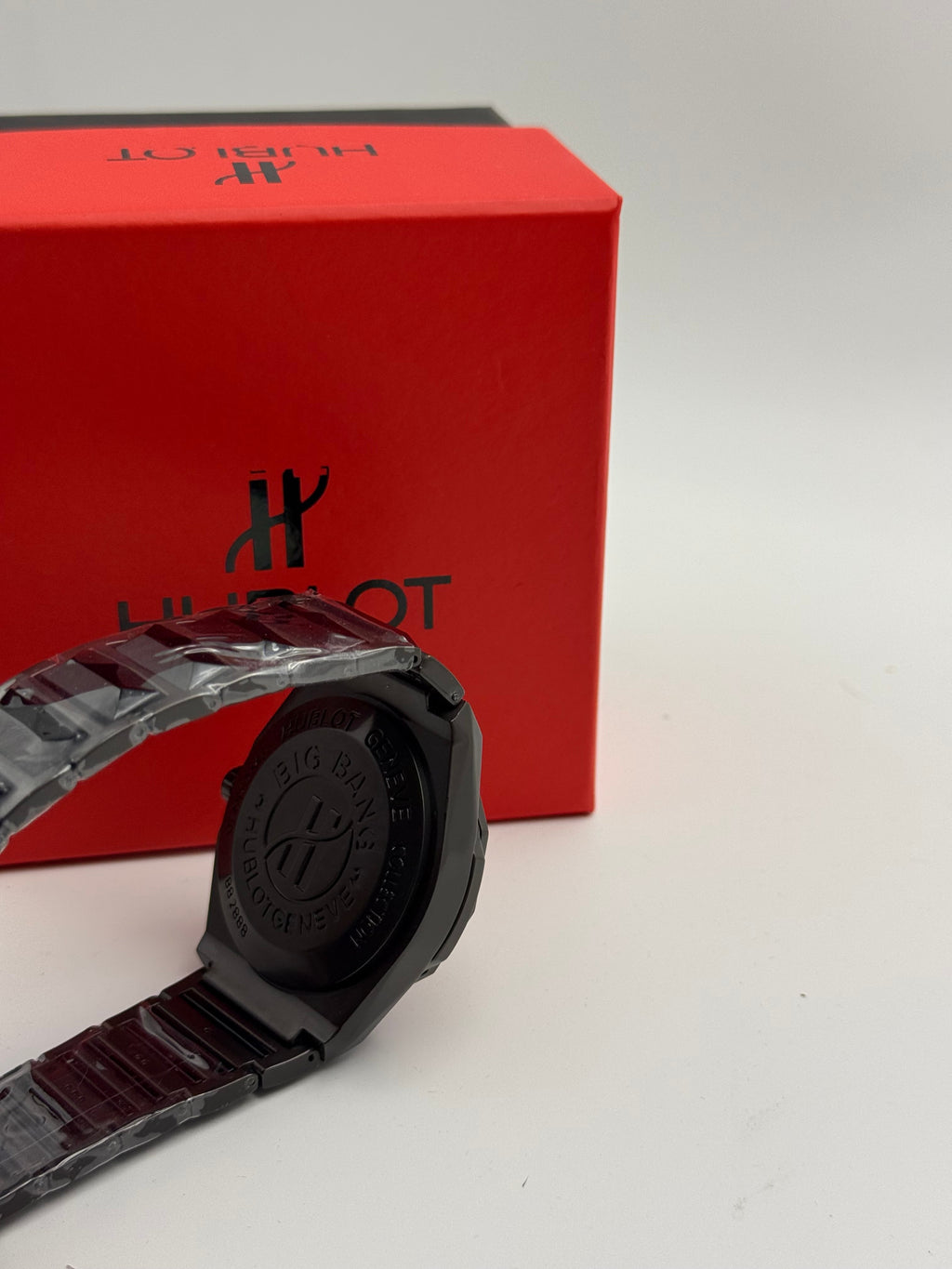 Hublot Classic Fusion Watch — All Black Ceramic & Rose Gold