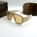 Gucci GG Ivory Oversized Sunglasses