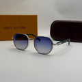 Louis Vuitton Sunglasses – Silver Frame Blue Gradient