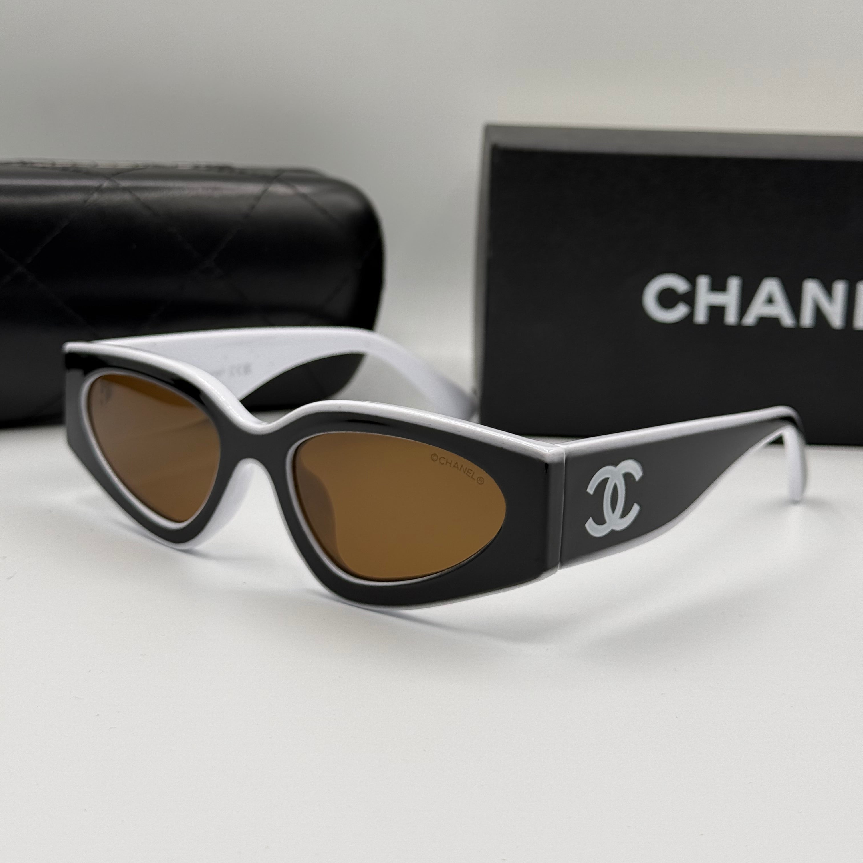 Chanel Cat Eye CH6056 - Brown