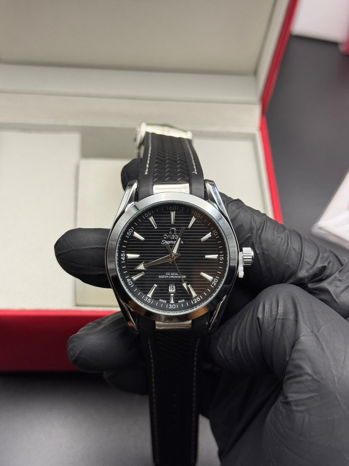 Omega Seamaster Aqua Terra Black Dial Watch