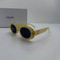 Celine Oval Butter Yellow