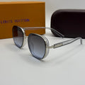 Louis Vuitton Sunglasses – Silver & Grey Round
