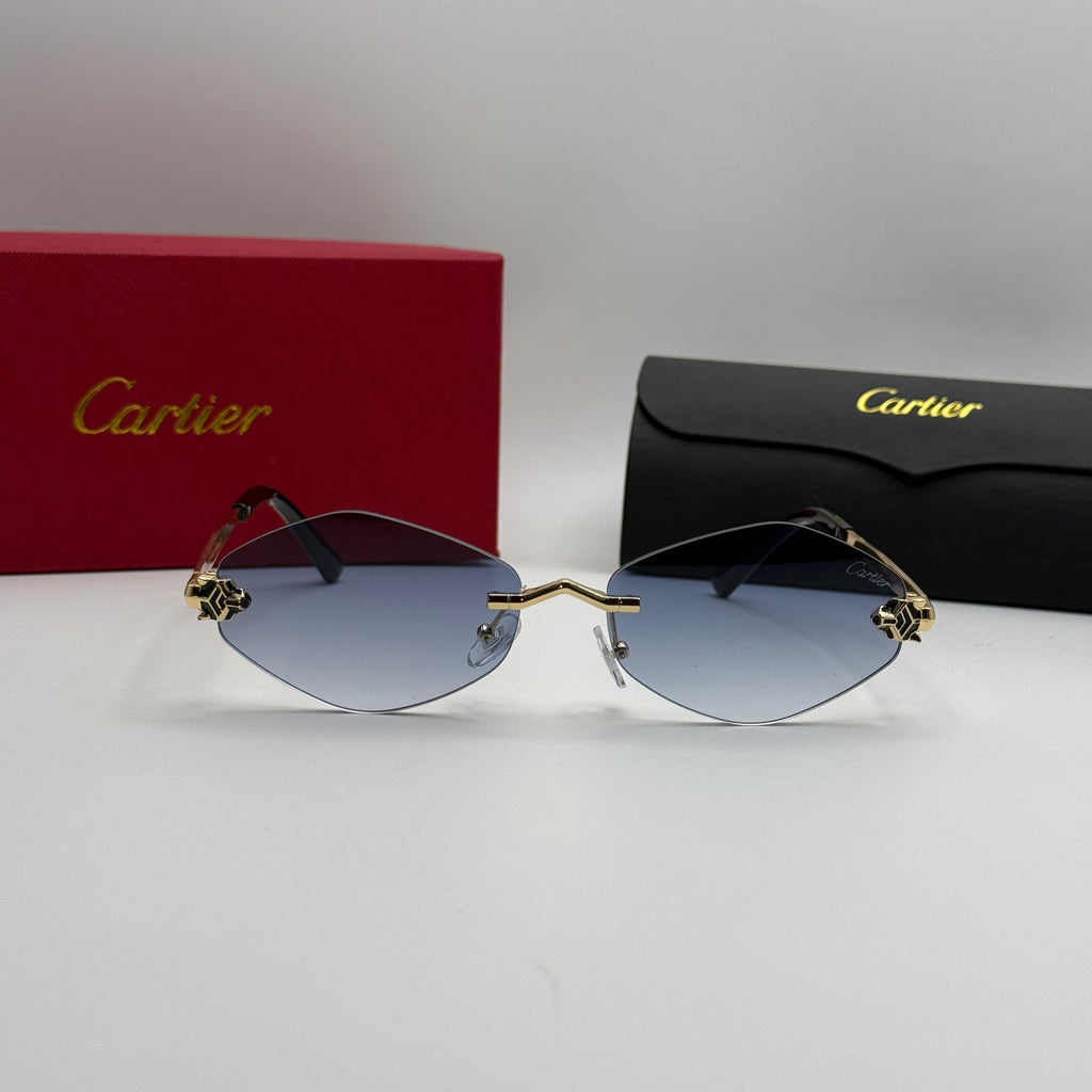 Cartier Panthère Rimless Sunglasses