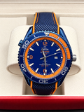 Omega Seamaster Planet Ocean Blue and Orange Dial Watch