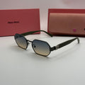 Miu Miu Sunglasses – Dark Frame Gradient Lenses
