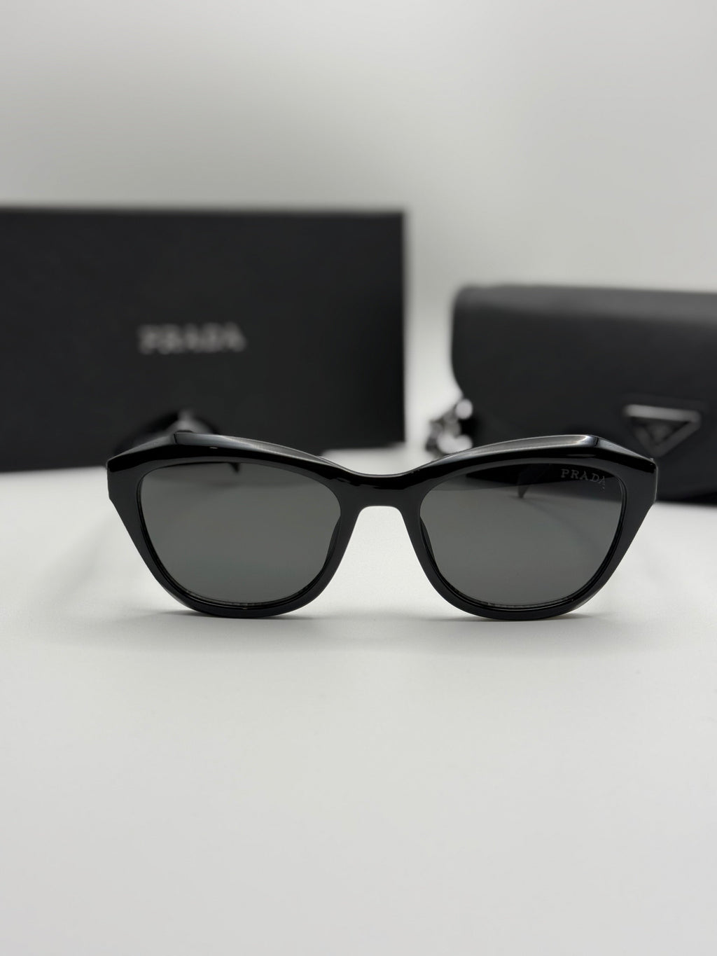 Prada Sunglasses – Black Cat-Eye