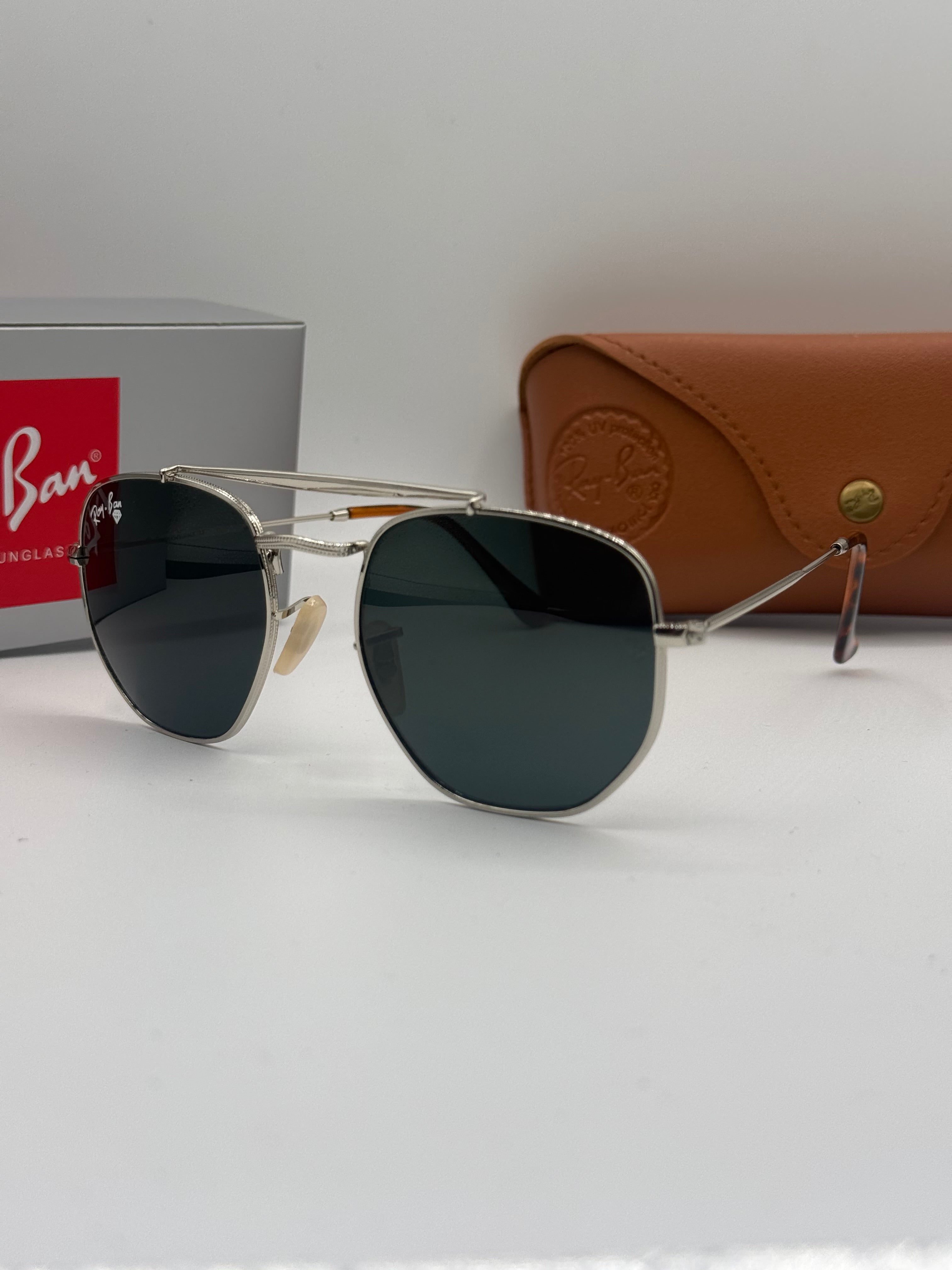 Ray Ban Marshal II – Silver / Dark Green