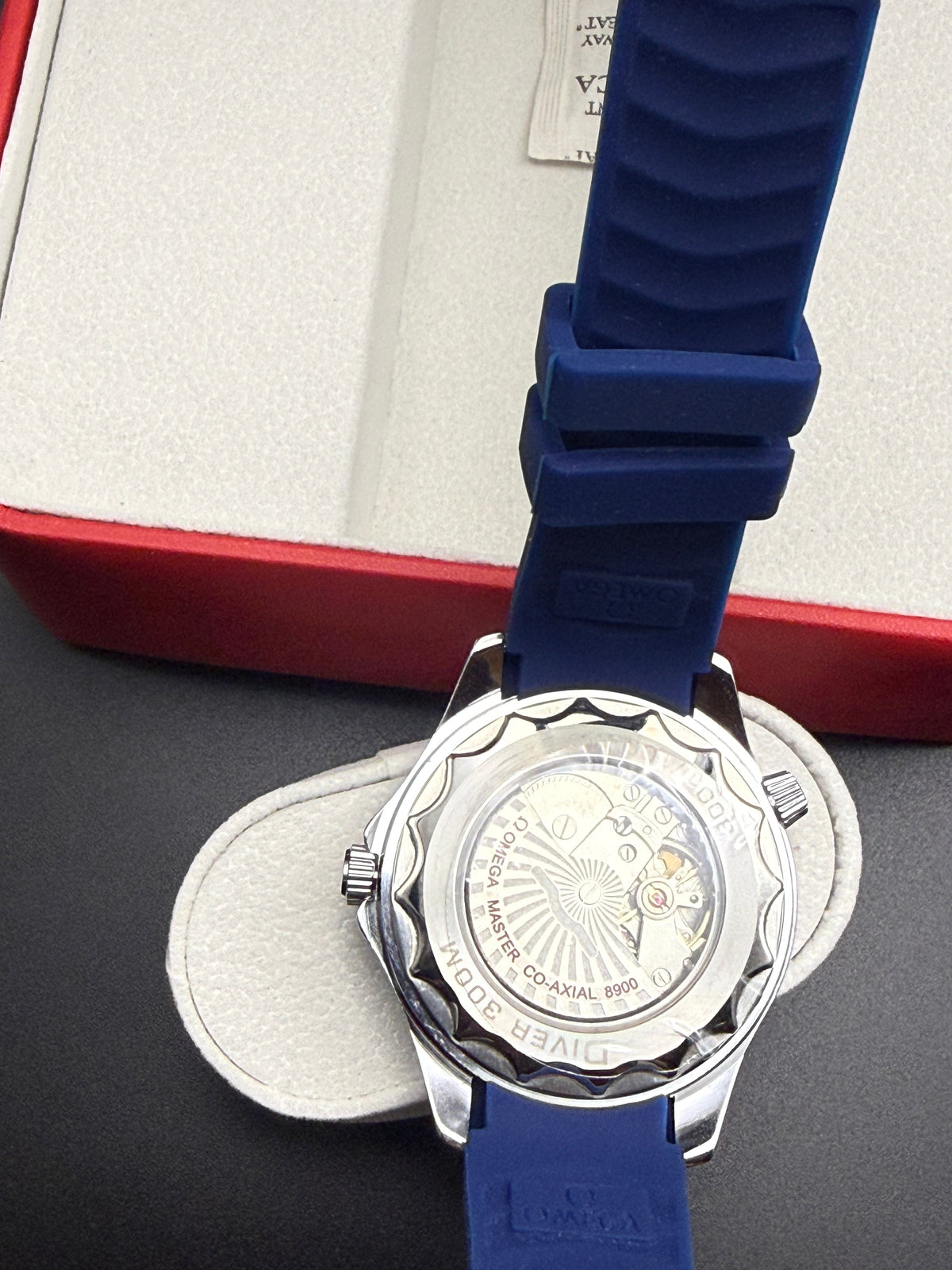 Omega Seamaster Diver 300M Blue Dial Watch