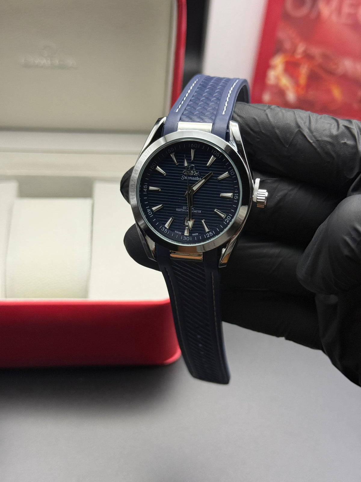 Omega Seamaster Aqua Terra Blue Dial Watch