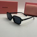Miu Miu Square Sunglasses – Black