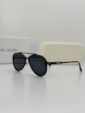 Marc Jacobs Aviator Sunglasses - Black / Dark Grey