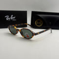 Ray-Ban Oval Polarized Sunglasses – Tortoise / G-15 Green