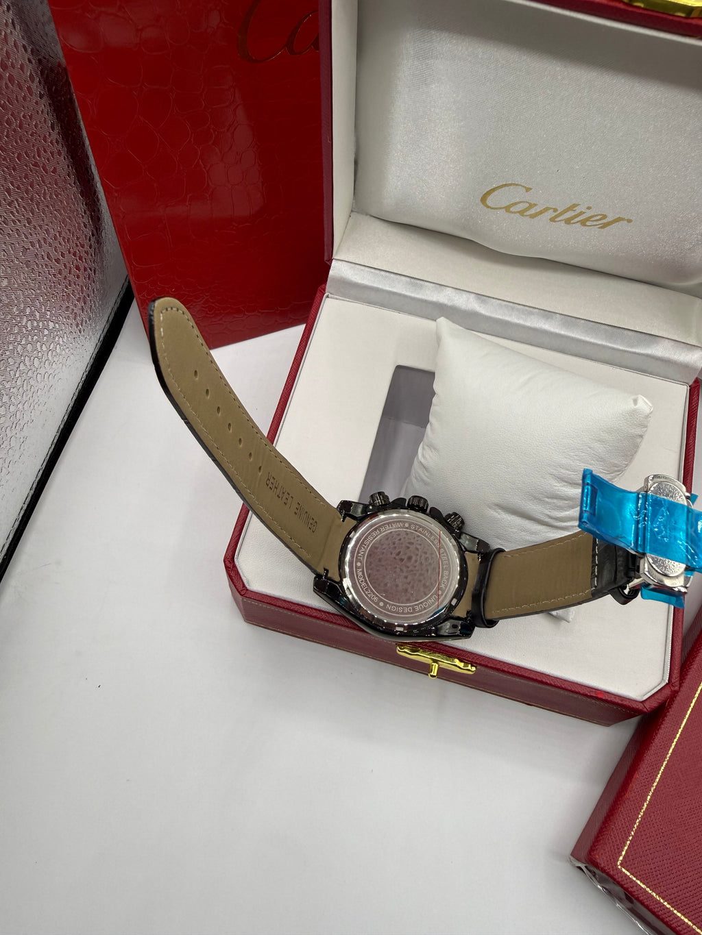 Cartier Calibre Chronograph – Full Black Edition