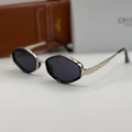 Céline Triomphe Geometric Sunglasses – Silver & Black