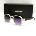 Prada Linea Rossa Square Sunglasses – Purple Gradient / Silver