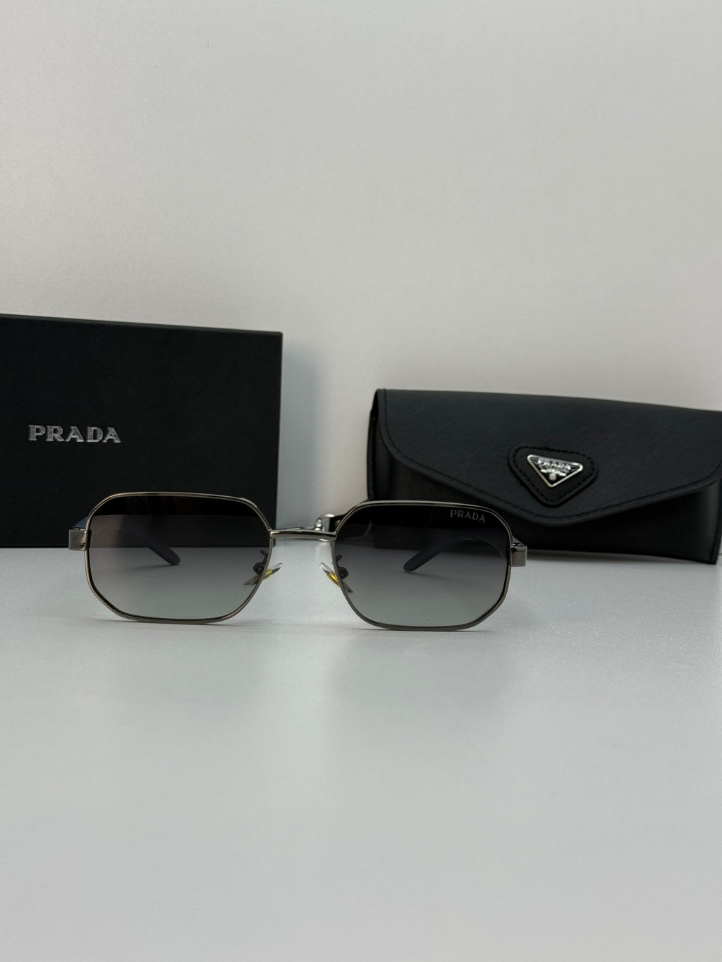 Prada – Gunmetal / Grey Gradient For Men
