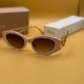 Dior Cat-Eye Sunglasses – Cream
