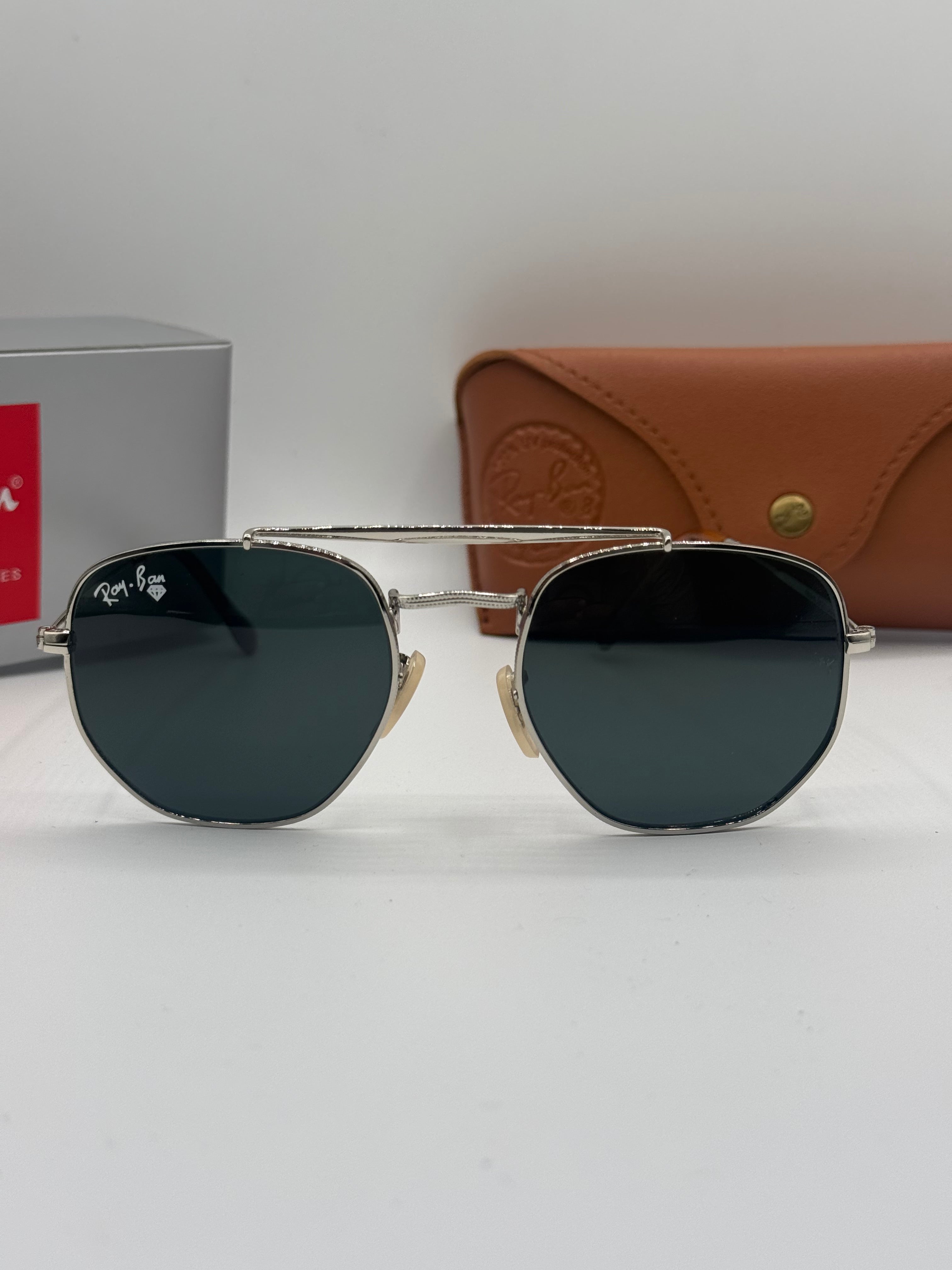 Ray Ban Marshal II – Silver / Dark Green