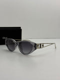 Dior CD Signature Cat-Eye Sunglasses – Transparent Grey Gradient