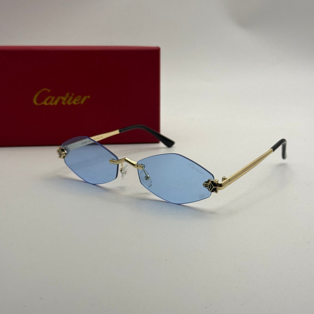 Cartier Panthère Rimless Sunglasses