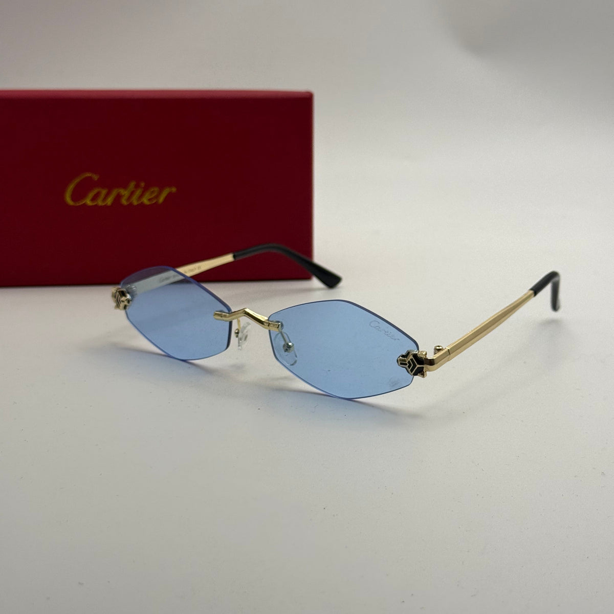 Cartier Panthère Rimless Sunglasses