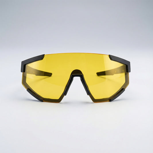 Prada Shield Ski Sunglasses-Yellow Lens