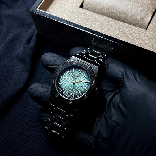 Audemars Piguet Classic Royal Oak For Him – Black Aqua