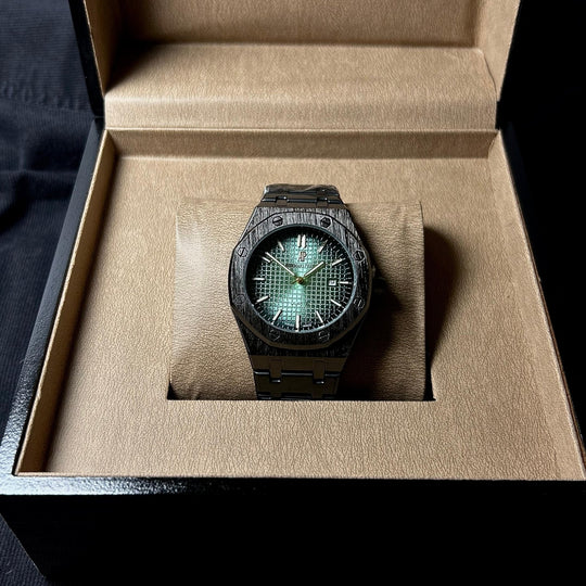 Audemars Piguet Classic Royal Oak For Him – Black Aqua