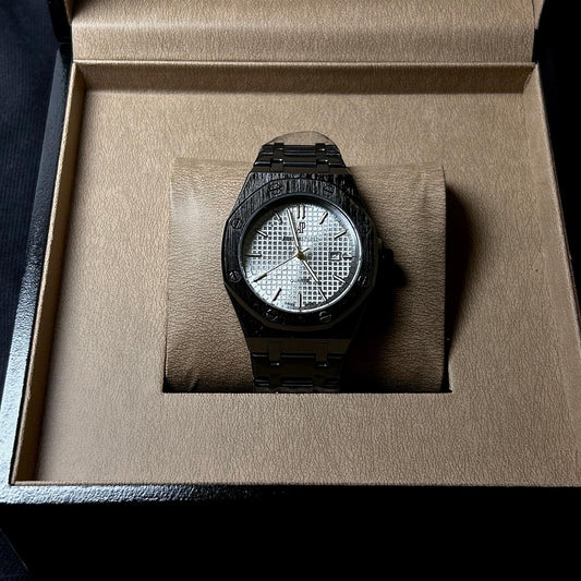 Audemars Piguet Classic Royal Oak For Him – Black White