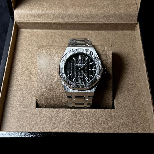 Audemars Piguet Classic Royal Oak For Him – Silver Black