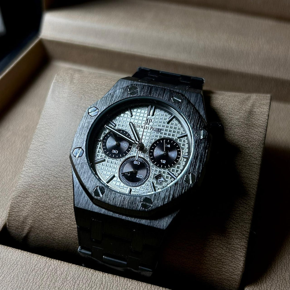 Audemars Piguet Royal Oak Chronograph For Him – Black White