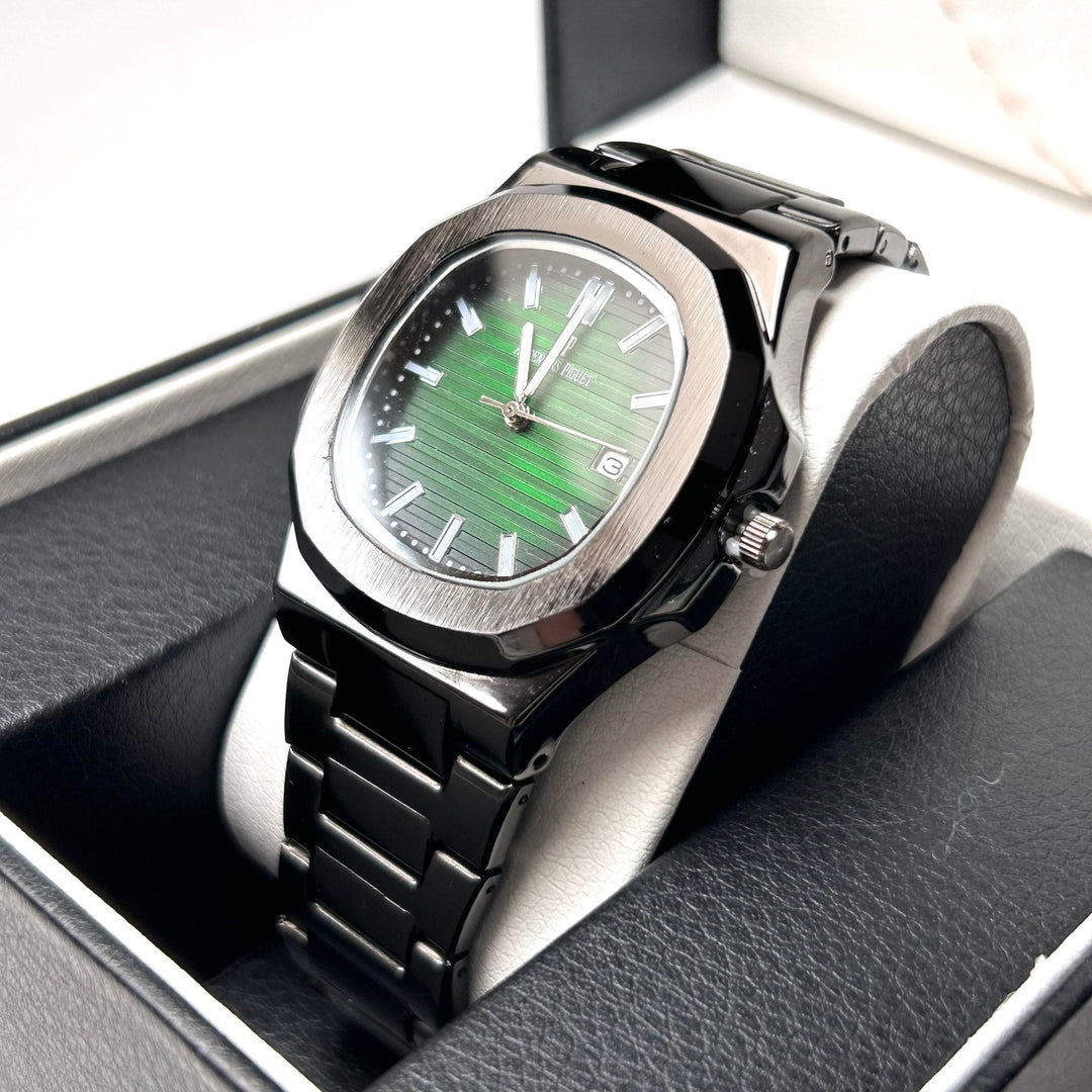 Audemars Piguet Royal Oak Nautilus For Him - Black with Green Dial