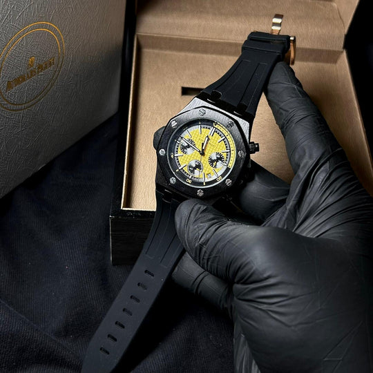 Audemars Piguet Royal Oak Offshore Chronograph – Black Yellow
