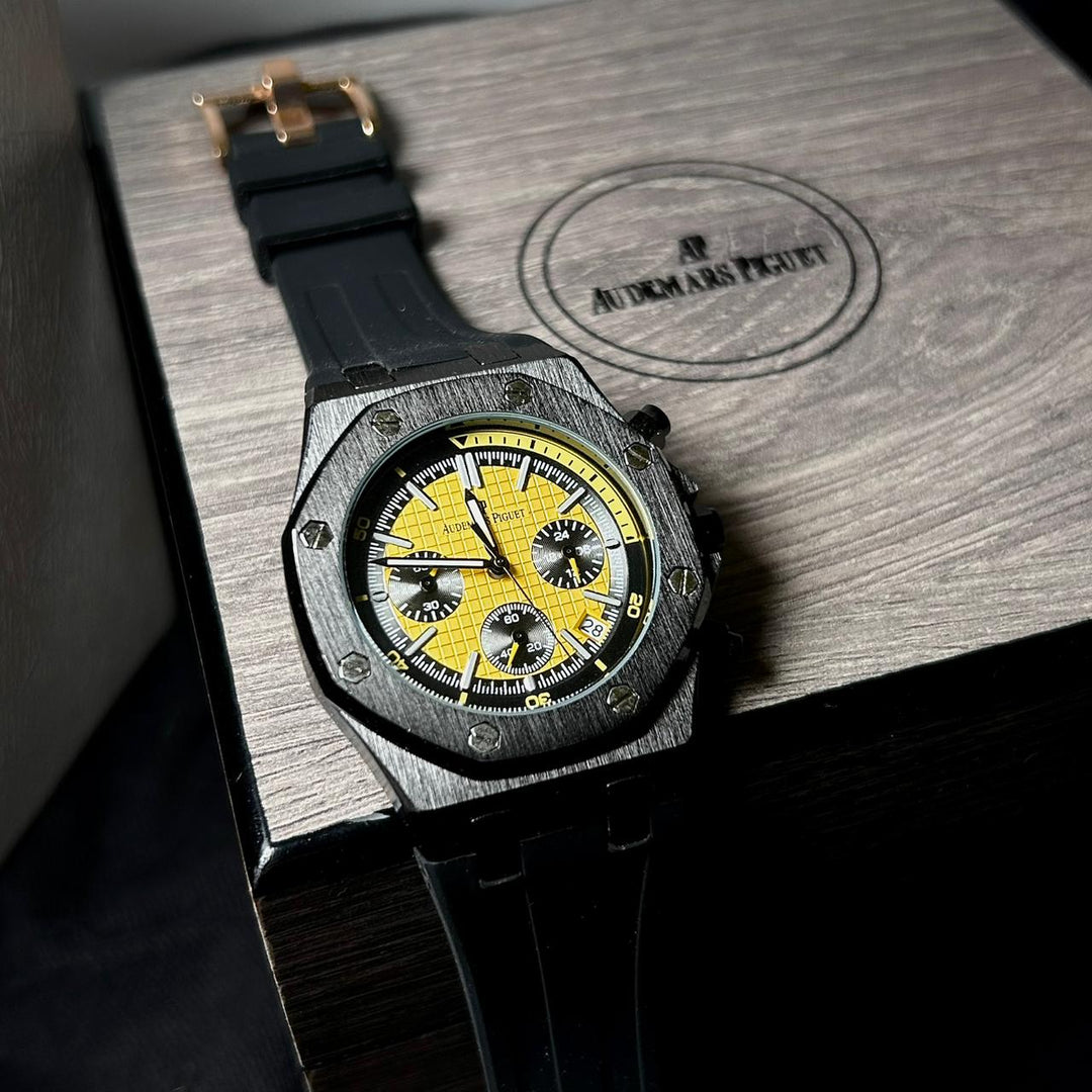 Audemars Piguet Royal Oak Offshore Chronograph – Black Yellow
