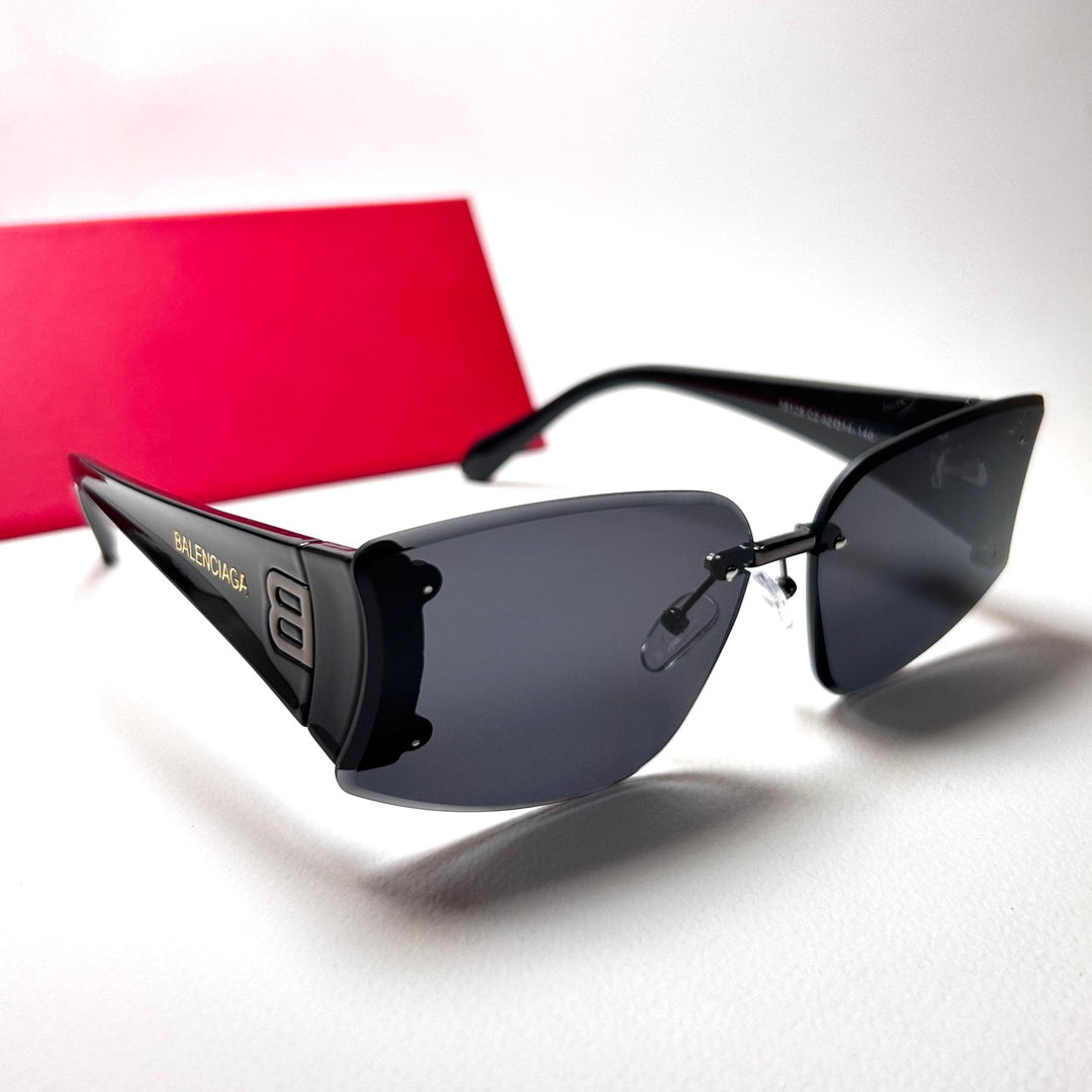 Balenciaga Rimless Irregular - Black